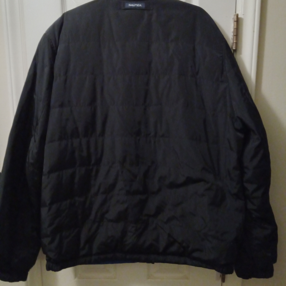 Nautica Men's Dark Quilted Puffer Jacket